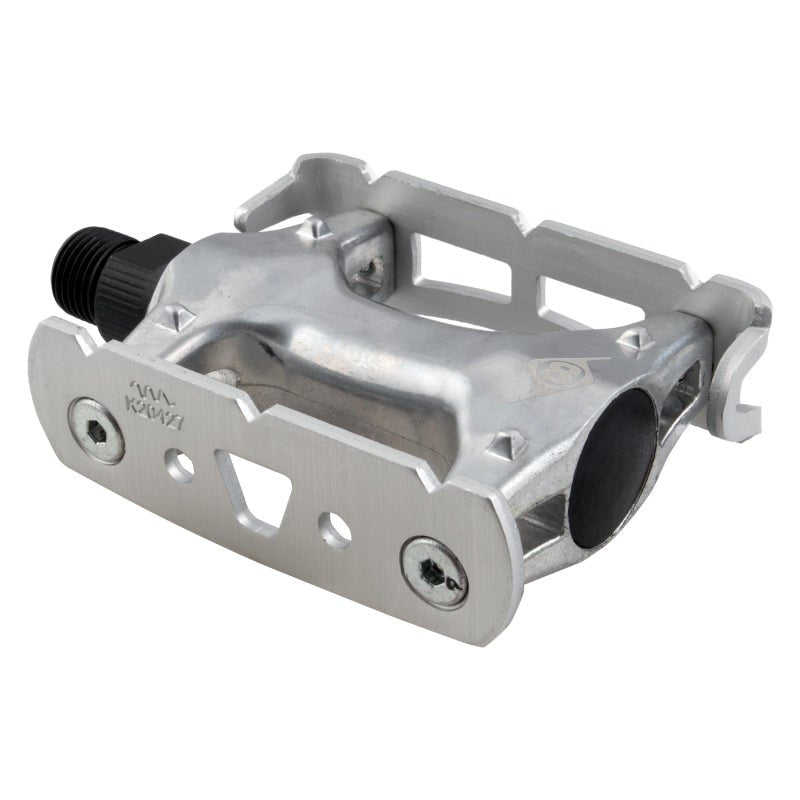 Pedals Origin8 Origin8 Pro Lite Track 9/16` Loose Ball Ano-Silver Alloy Dark Gray