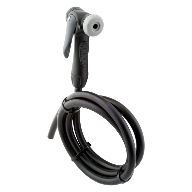 Floor Pumps Sunlite Sunlite Twinhead Pump Hose Kit Sunlite/Topeak/Pedros PV/SV Hose & Head 860mm Black Dark Slate Gray