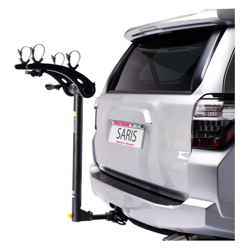 Auto Racks Saris Saris Bones Hitch 2 Bike 1-1/4 or 2` Black 70lbs Gray