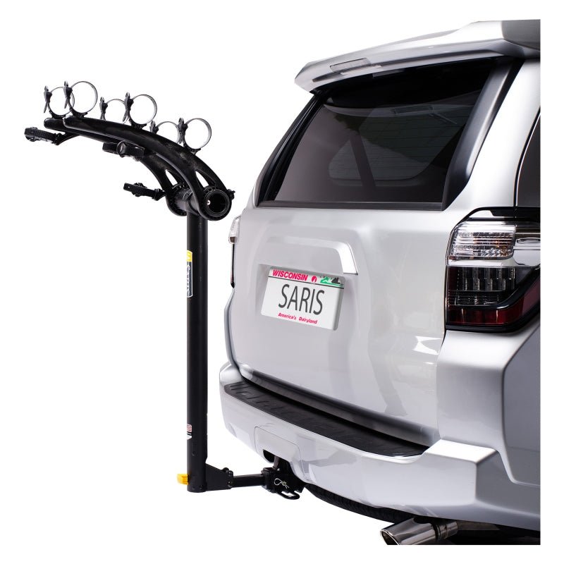 Auto Racks Saris Saris Bones Hitch 3 Bike 1-1/4 or 2` Black 105lbs Light Gray