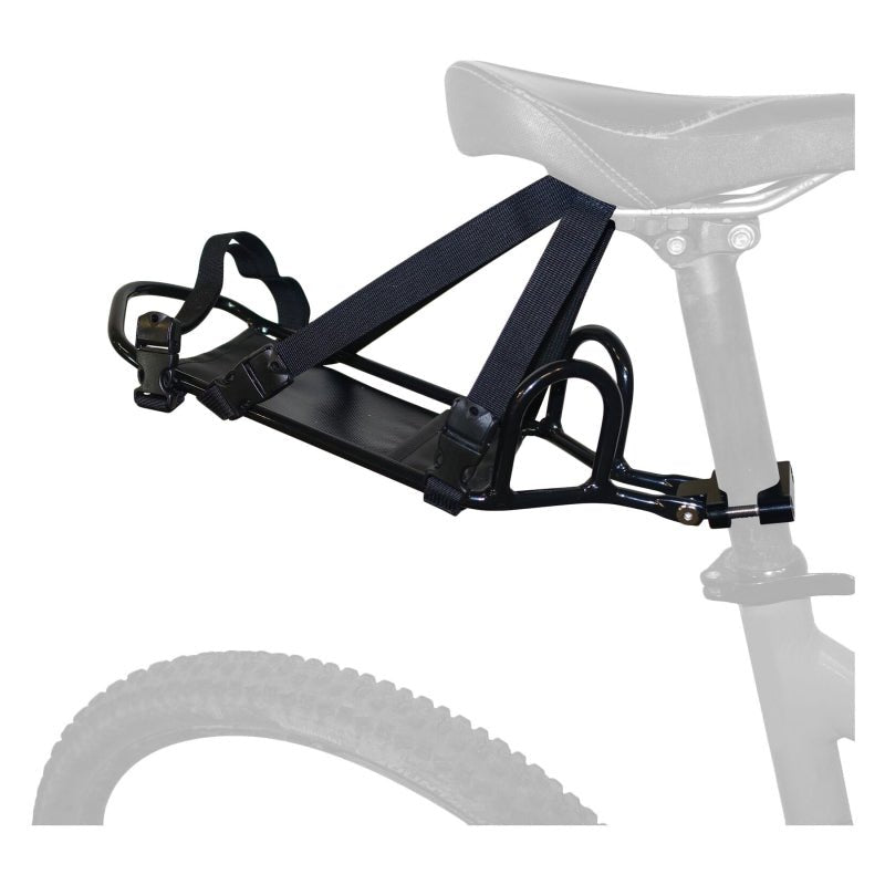 Seatpost Parts and Accessories Portland Design Works Portland Design Works Bindle Seatpost Rack: Black Gray