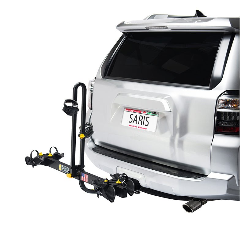 Auto Racks Saris Saris Freedom Hitch Mount Rack 1-1/4 and 2 Bikes: 2 Max weight per bike: 60 lb Black