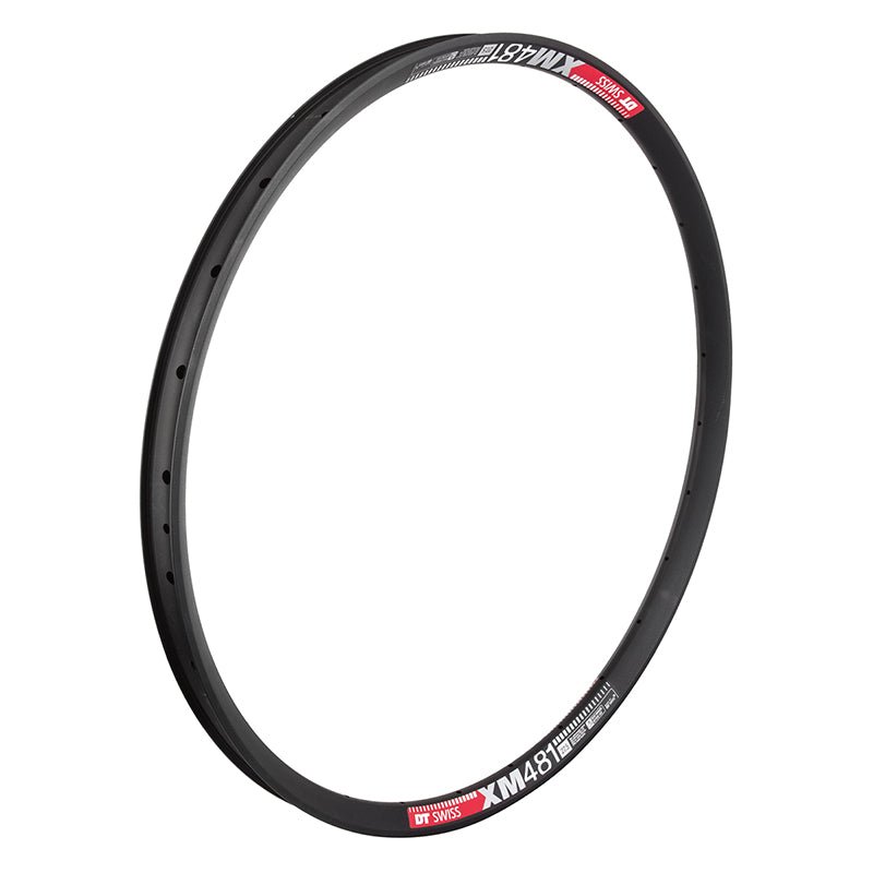 Rims DT Swiss DT Swiss XM 481 Rim - 27.5" Disc Black 28H Dark Slate Gray