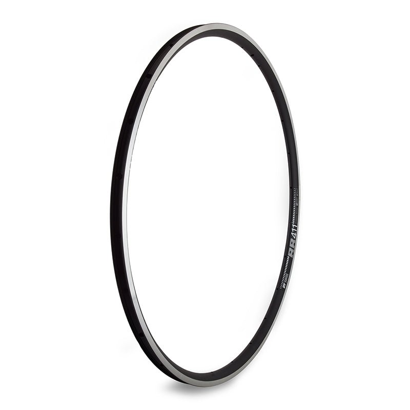 Rims DT Swiss DT Swiss RR 411 Rim - 700 Rim Black 24H Asymmetric Dark Slate Gray