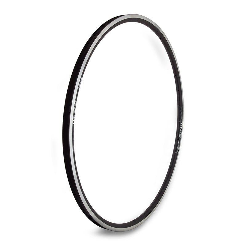 Rims DT Swiss DT Swiss RR 411 Rim - 700 Rim Black 32H Asymmetric Light Gray