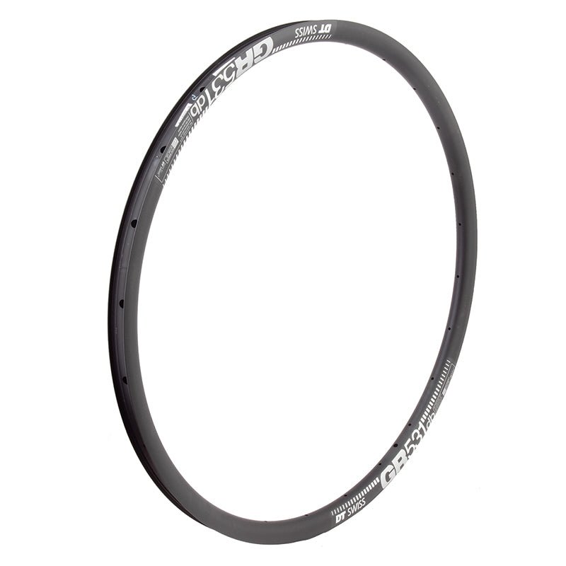 Rims DT Swiss DT Swiss GR 531 Rim - 700 Disc 24h Black Dim Gray