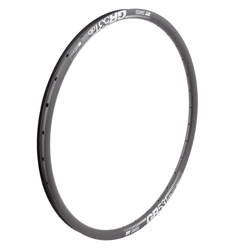 Rims DT Swiss DT Swiss GR 531 Rim - 700 Disc 32h Black Dim Gray