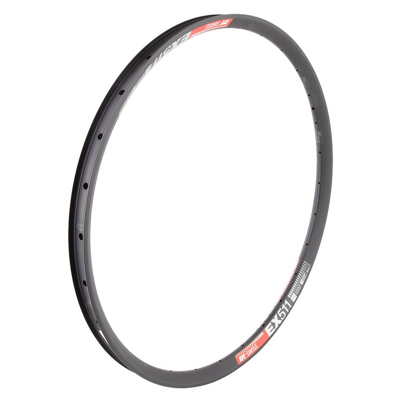 Rims DT Swiss DT Swiss EX 511 Rim - 27.5" Disc Black 28H Dim Gray