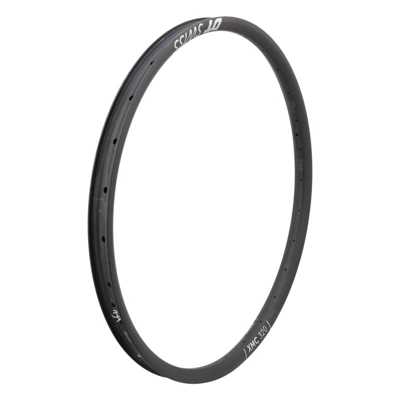 Rims DT Swiss DT Swiss XMC 320 Tubeless Ready 27.5" Disc Rim 28h Carbon Dark Slate Gray