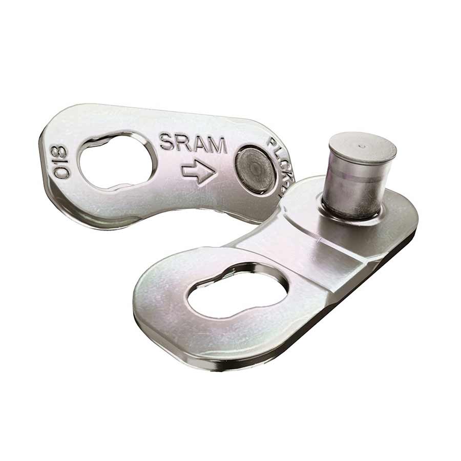 Chain Links and Pins SRAM SRAM AXS PowerLock Link for 12-Speed Road Chains Silver Card/4 Light Gray
