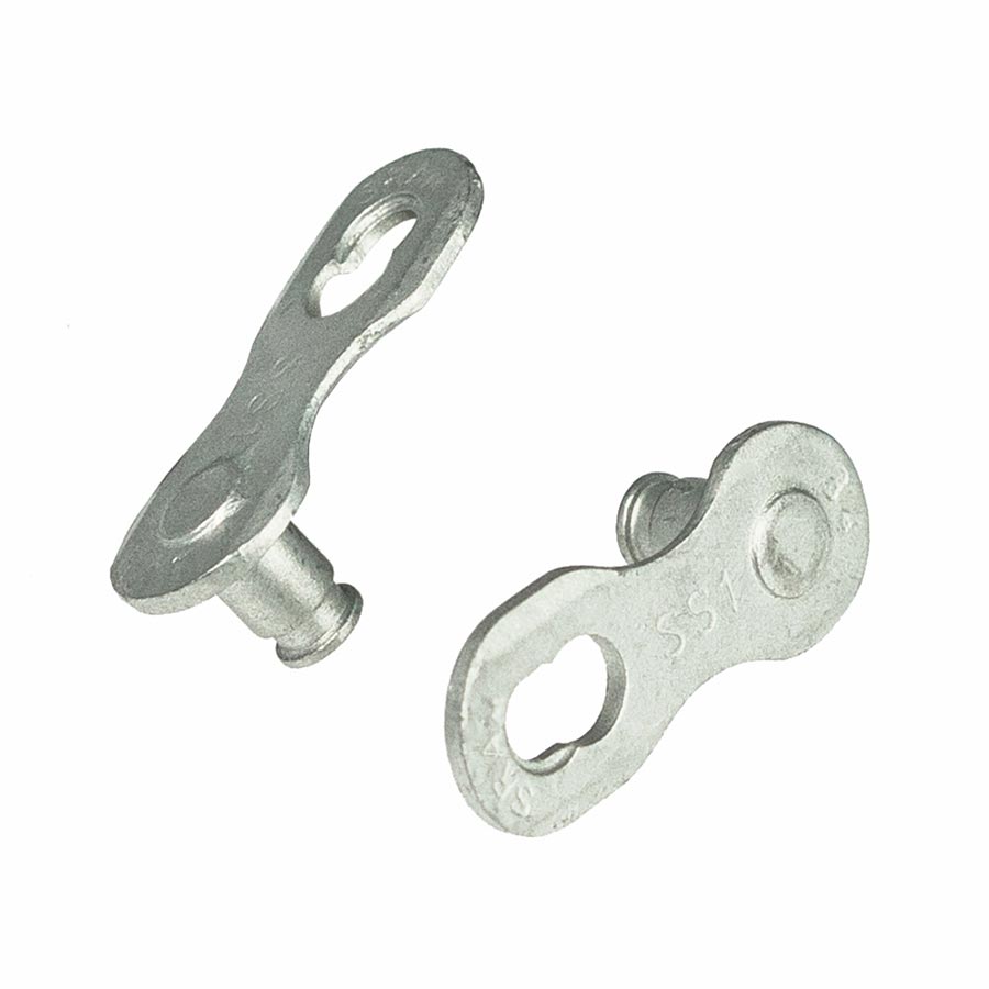 Chains SRAM SRAM PowerLock Chain Connector 1sp Silver 4/Count Light Gray