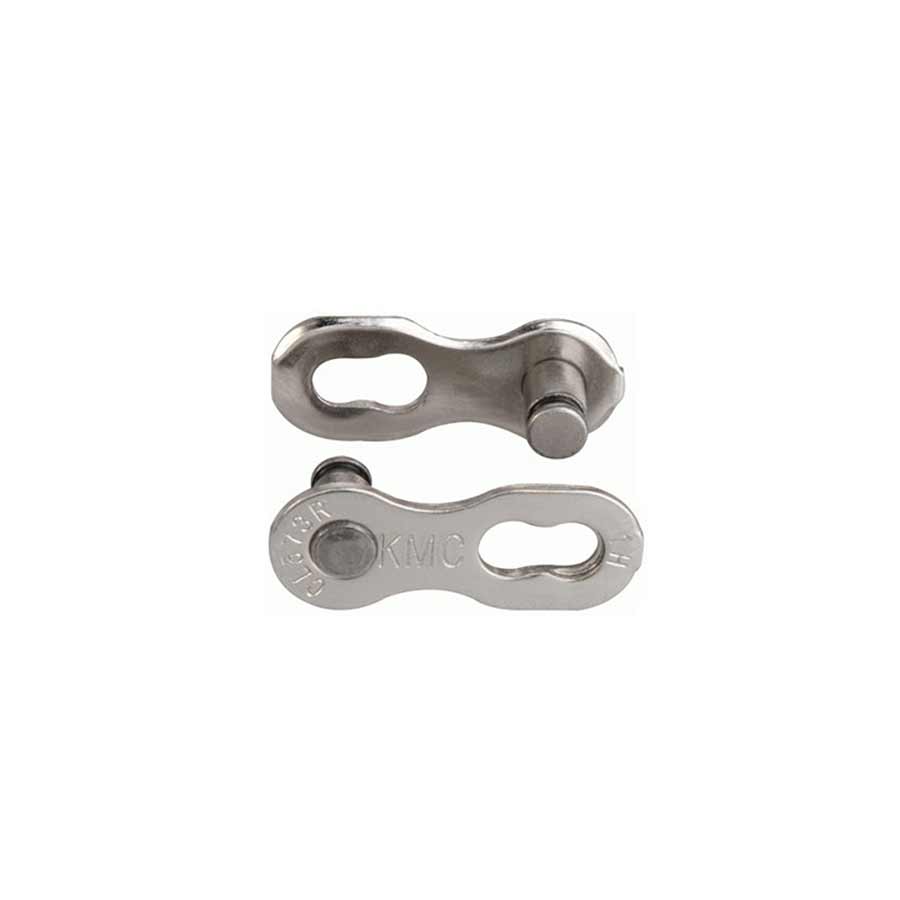 Chain Links and Pins KMC KMC MissingLink CL573R 7.3mm Connector - 678-Speed Reusable Silver 2 Pairs/Card Rosy Brown