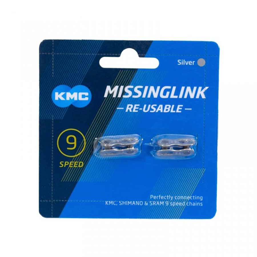 Chain Links and Pins KMC KMC MissingLink-9R (Reusable) (2 Pairs) Royal Blue