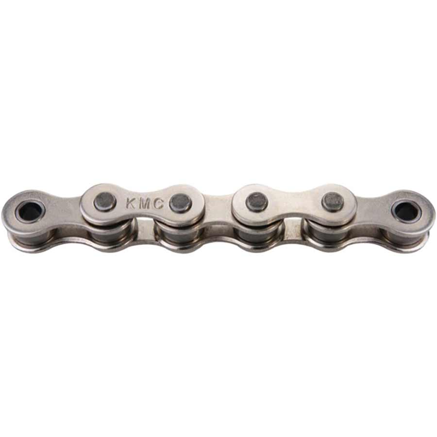 Chains KMC KMC B1H Chain - Single Speed 1/2" x 1/8" 114 Links Silver Dark Gray