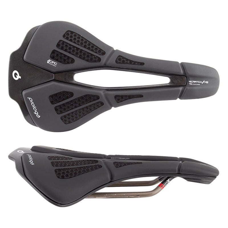 Saddles Prologo Prologo Scratch M5 PAS CPC Road/Off-Road Tirox MSS Hard Black 250mmx140mm 185g CPC/PAS Dark Slate Gray