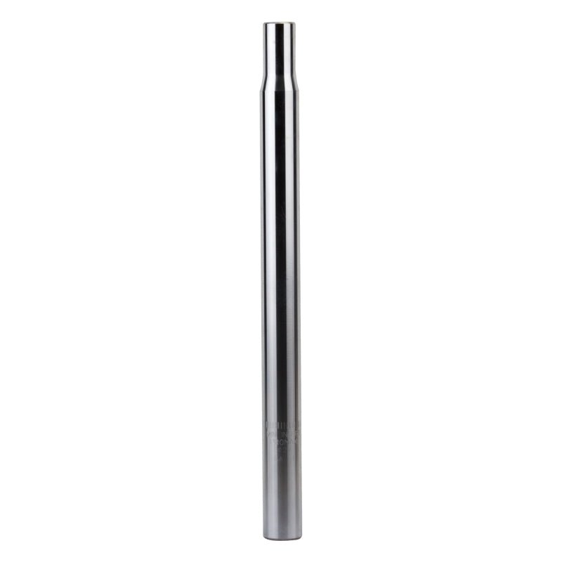 Seatpost Sunlite Sunlite Alloy Pillar Seatpost 27.0mm 350mm Silver Aly 0mm 165g Light Gray