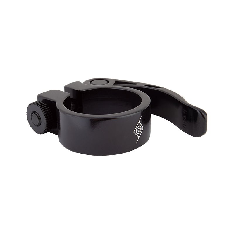 Seatpost Origin8 Origin8 Clampdown QR Seatpost Clamp 31.8 Black AL6061 Dark Slate Gray