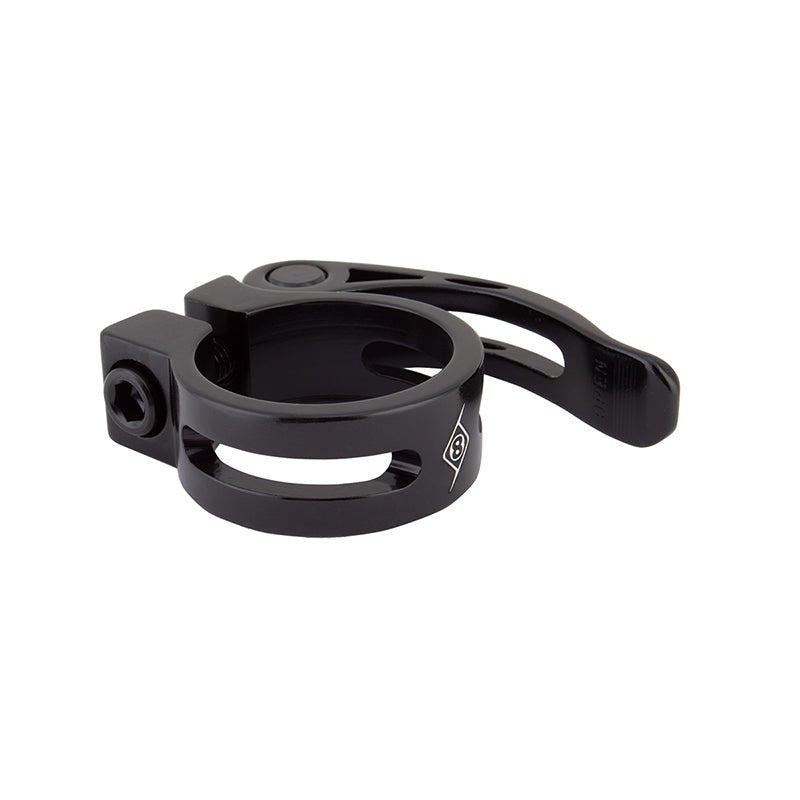 Seatpost Origin8 Origin8 Clampdown UL QR Seatpost Clamp 31.8 Black AL6061 Dark Slate Gray