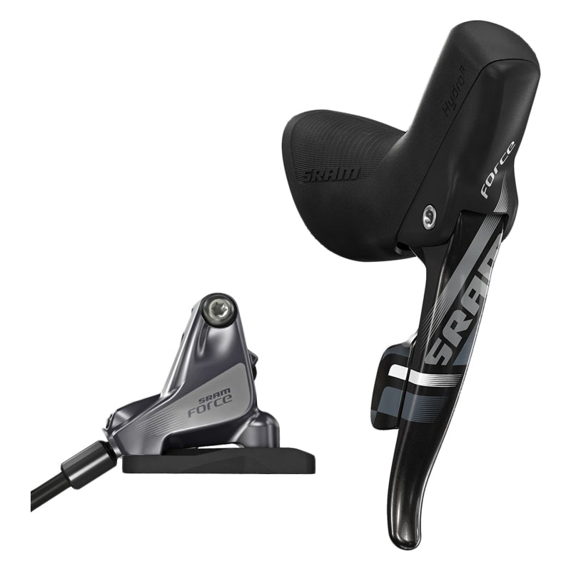 Brake/Shift Lever - Drop Bar SRAM SRAM Force 22 Right 11-Speed Hydraulic Brake/Shift Lever Force Disc Brake Caliper 1800mm Hose Flat Mount Dark Slate Gray