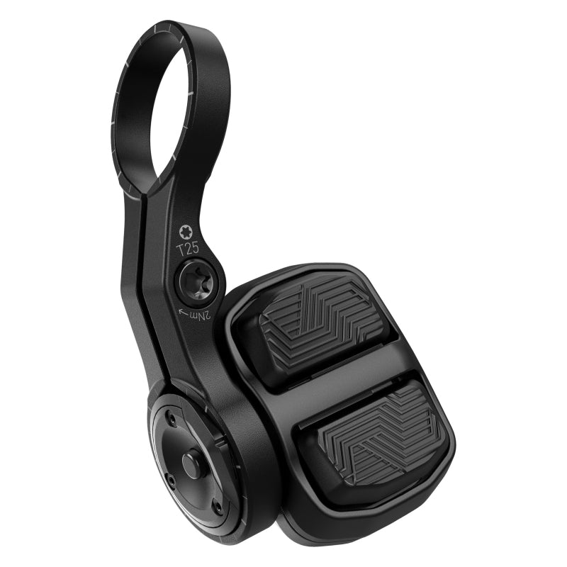 Electronic Shifter Parts SRAM SRAM AXS POD Electronic Controller - Left Right Mount Discrete Clamp 2-Button BLK Dark Slate Gray