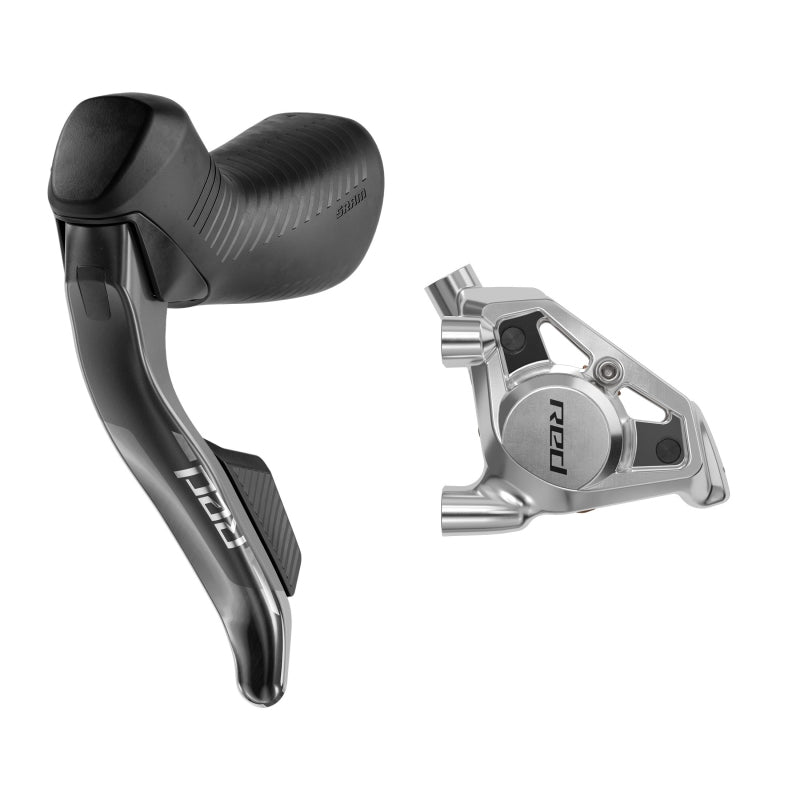 Brake/Shift Lever - Drop Bar SRAM SRAM RED eTap AXS HRD Shift/Brake Lever Hydraulic Disc Caliper - Left/Front Flat Mount 20mm Offset 950mm Hose BLK E1 Dark Slate Gray