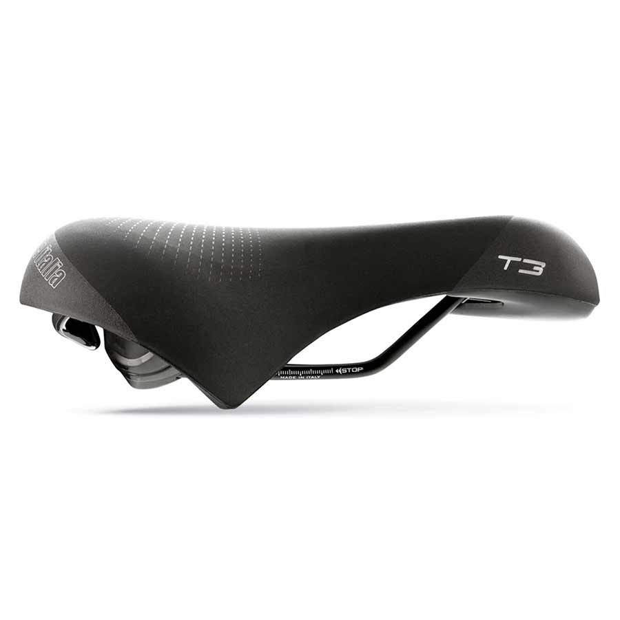 Saddles Selle Italia Selle Italia T 3 Flow Saddle - Fec Alloy Black S2 Dark Slate Gray