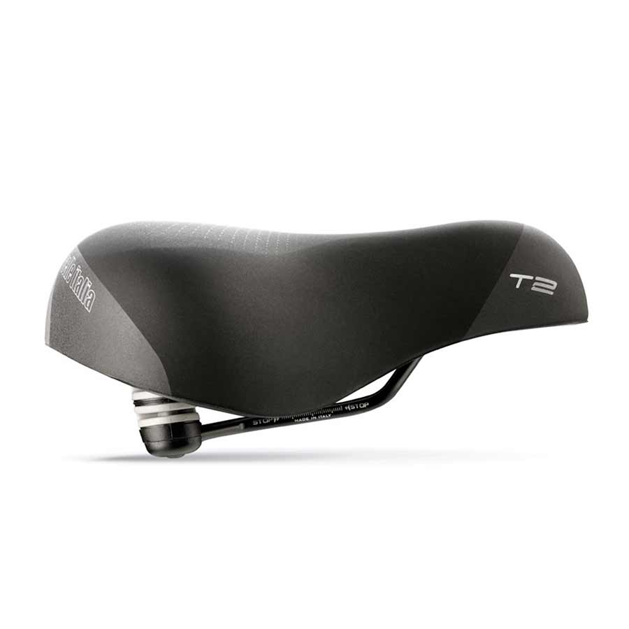 Saddles Selle Italia Selle Italia T2 Flow Saddle - Fec Alloy Black L2 Dark Slate Gray