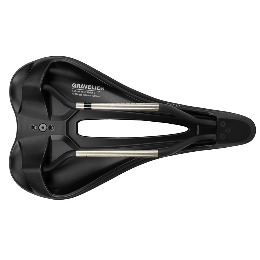 WTB Gravelier Saddle - Black Titanium