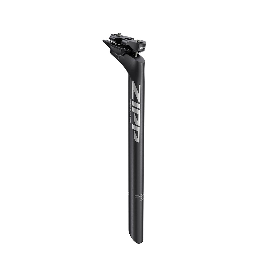 Seatpost Zipp Speed Weaponry Zipp Service Course Seatpost - 27.2mm Diameter 350mm Length 20mm Offset Bead Blast BLK B2 Dark Slate Gray