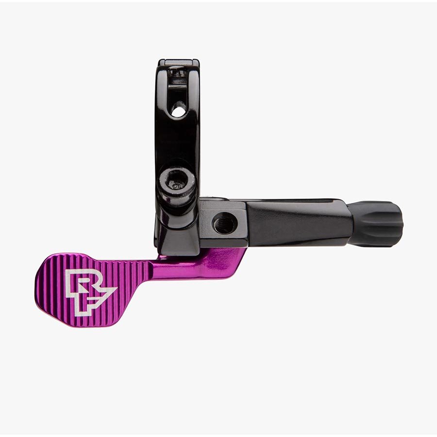 Dropper Seatpost Remote Race Face Race Face Turbine-R Dropper 1x Remote Purple White Smoke