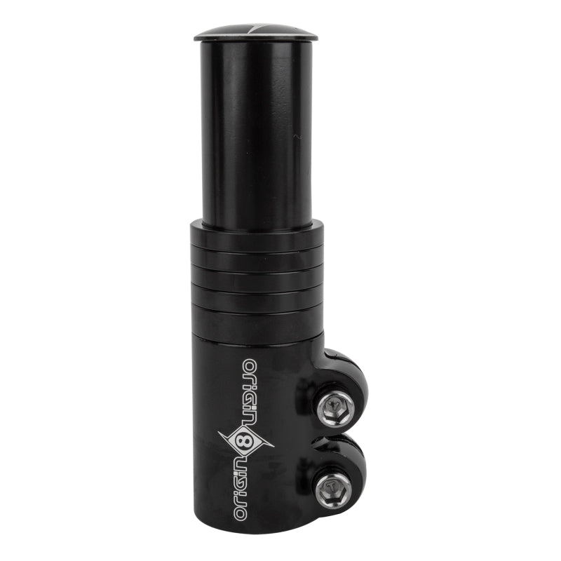 Stem Accessories Origin8 Origin8 X-Tra Lift Stem Riser 75mm Rise Black Dark Slate Gray