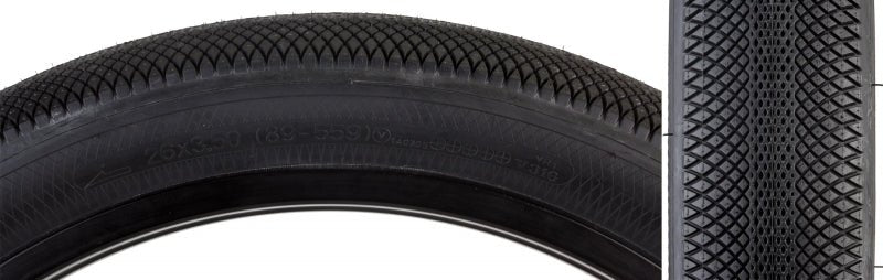 Tires Sunlite Sunlite Baja 26x3.5 Standard Tire Dark Slate Gray