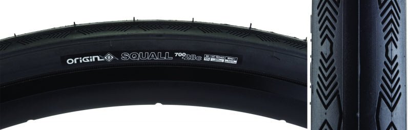 Tires Origin8 Origin8 Squall 700x28 Standard Tire Black