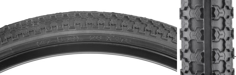 Tires Sunlite Sunlite MTB Raised Center 26x1.75 Standard Tire Dark Slate Gray