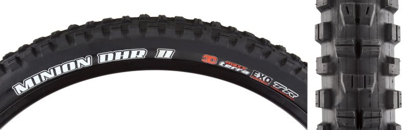 Tires Maxxis Maxxis Minion DHR II Tire - 27.5 x 2.8 Tubeless Folding BLK 3C MaxxTerra EXO Dark Slate Gray