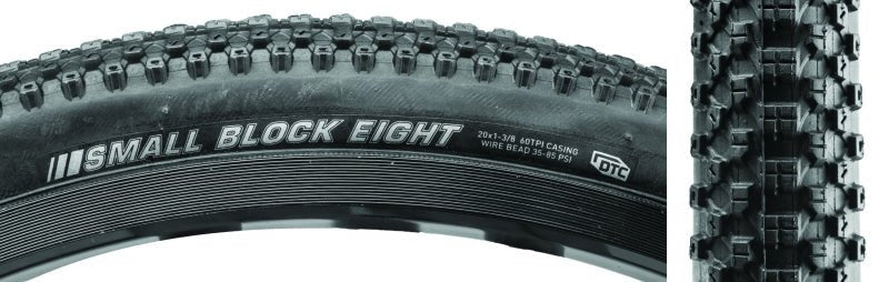 Tires Kenda Kenda Small Block 8 Sport 20x1-3/8 Standard Tire Dark Slate Gray