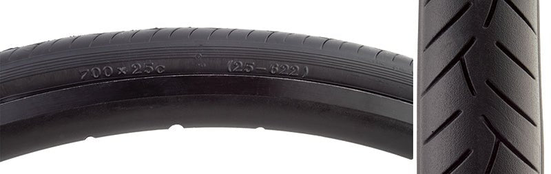 Tires Sunlite Sunlite Smoothie 700x25 Standard Tire Dark Slate Gray
