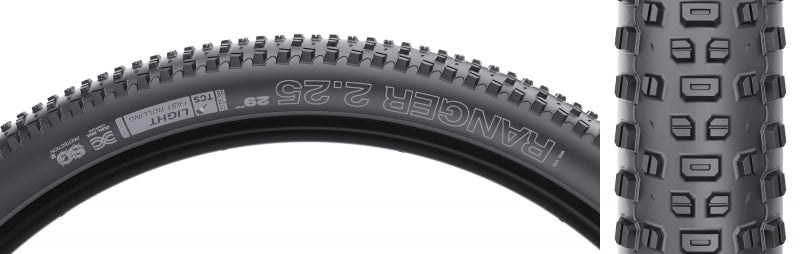 Tires WTB WTB Ranger Tire - 29 x 2.25 TCS Tubeless Folding BLK Light/Fast Rolling Dual DNA SG2 Dark Slate Gray