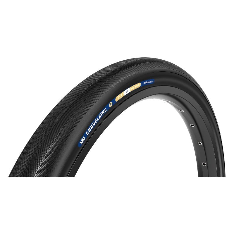 Tires Panaracer Panaracer GravelKing Slick Plus Tire - 700 x 40 Tubeless Folding Black Dark Slate Gray