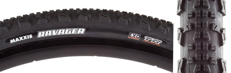 Tires Maxxis Maxxis Ravager Tire - 700 x 45 Tubeless Folding Black EXO Dark Slate Gray