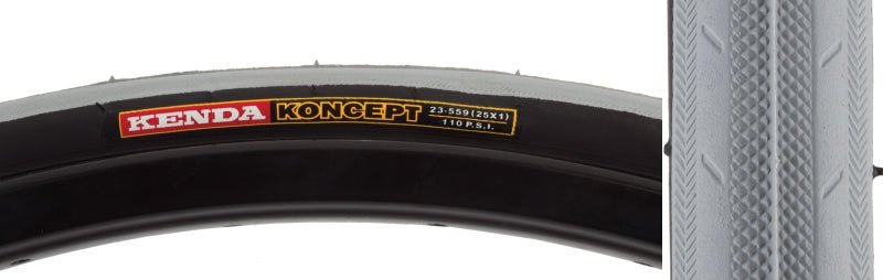 Tires Kenda Kenda Koncept 25x1 Tire Gray