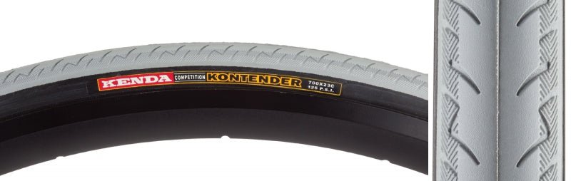 Tires Kenda Kenda Kontender 700x23 Tire Dark Slate Gray