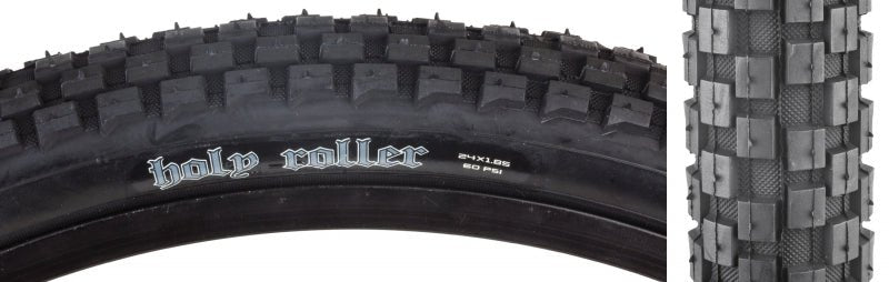 Tires Maxxis Maxxis Holy Roller Tire - 24 x 1.85 Clincher Wire Black Single Dark Slate Gray