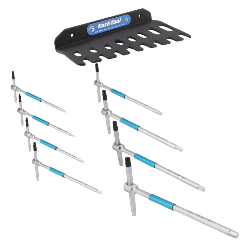 Hex Wrench Park Tool Park Tool THH-1 Sliding T-Handle Hex Wrench Set Gray