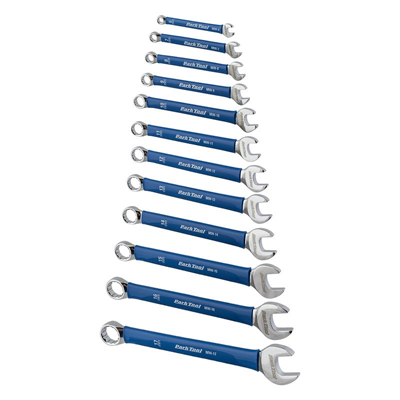 Combination Wrenches Park Tool Park Tool MW-SET.2 6-17mm Combination Metric Wrench Set Dark Slate Blue