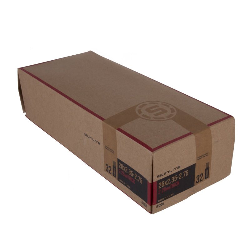 Tube Sunlite Sunlite Jump//DH 2.25mm 26x2.35-2.75 SV 32mm 0d Smooth Removable 68mm 2.25mm Dim Gray