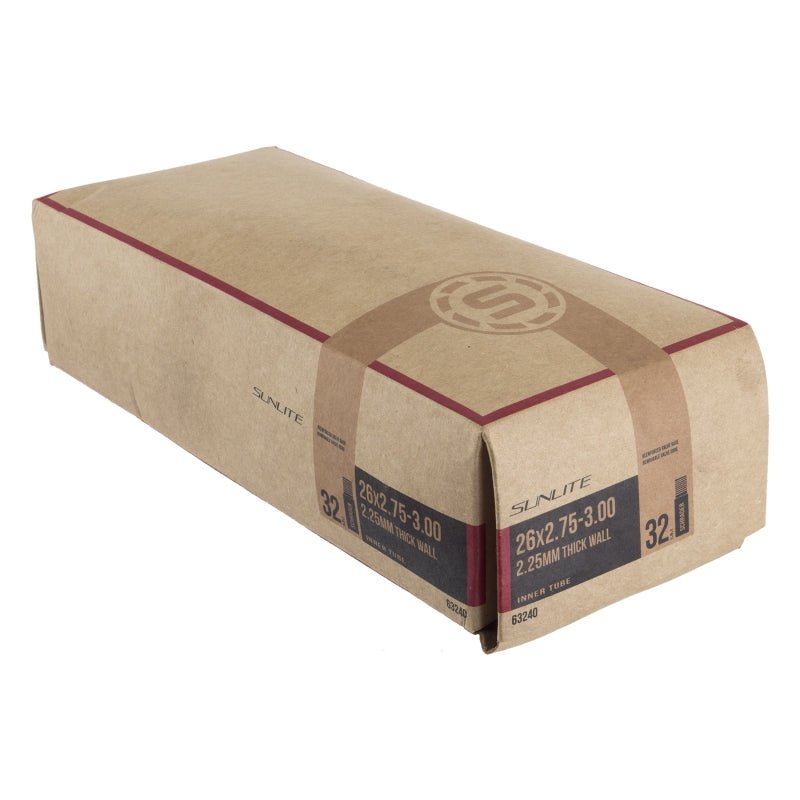 Tube Sunlite Sunlite Jump//DH 2.25mm 26x2.75-3.00 SV 32mm 0d Smooth Removable 72mm 2.25mm Rosy Brown