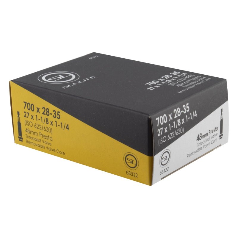 Tube Sunlite Sunlite Standard Presta Valve PV 48mm 0d Threaded Removable 30mm 0.9mm Dark Slate Gray