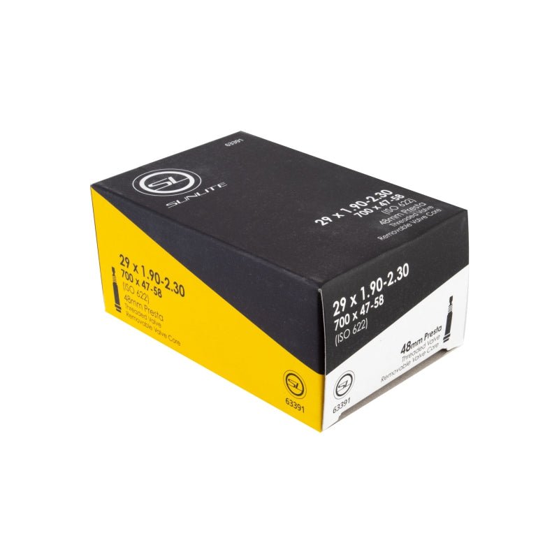 Tube Sunlite Sunlite Standard Presta Valve PV 48mm 0d Threaded Removable 51mm 0.9mm Dark Slate Gray