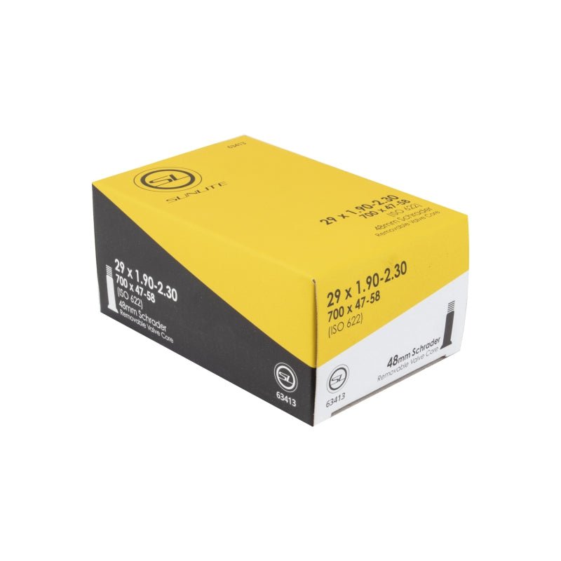 Tube Sunlite Sunlite Standard Schrader Valve SV 48mm 0d Smooth Removable 51mm 0.9mm Sandy Brown